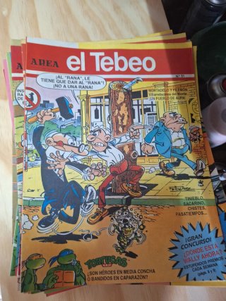 Comic mortadelo filemos del periodico area eltebeo