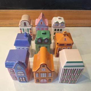 Botes especias casas ceramica Tiger especieros