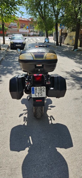 BMW R850R Naked Azul y Negra