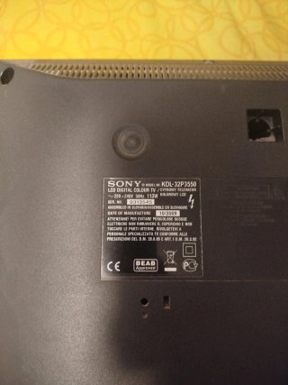 Televisión Sony Bravia 32 Funcional