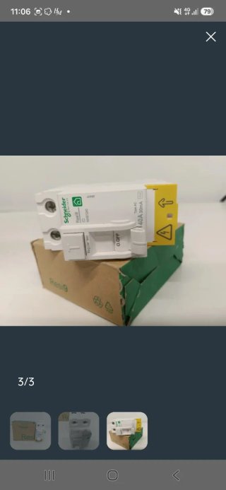 Interruptor Diferencial Schneider Resi9 2P
