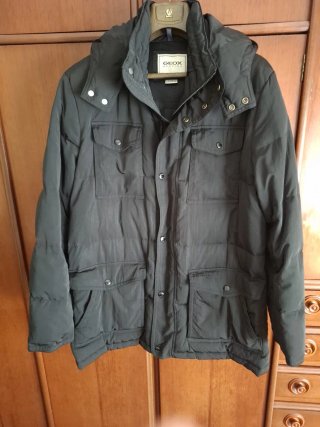 Plumífero Geox Negro Talla 52.