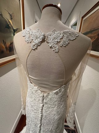 Vestido de Novia Encaje Manga Larga
