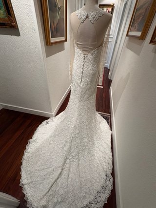 Vestido de Novia Encaje Manga Larga