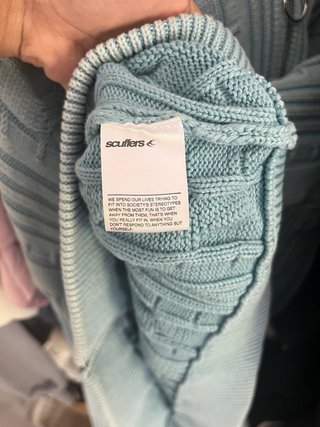 Chaqueta Scuffers azul con cremallera