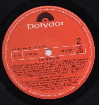 Los Secretos - Los Secretos Vinilo LP