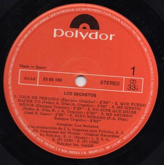 Los Secretos - Los Secretos Vinilo LP