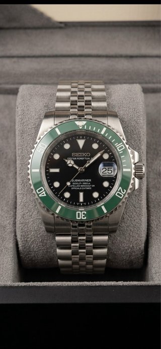 Reloj Seiko Submariner Verde
