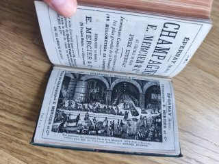 Libro antiguo 1886 Guía España