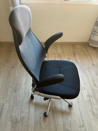 Silla ergonómica SONGMICS negra