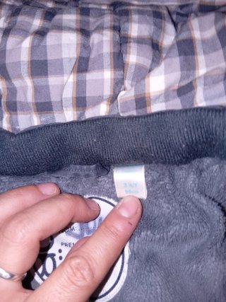 Chaqueta abrigo niño 3 años