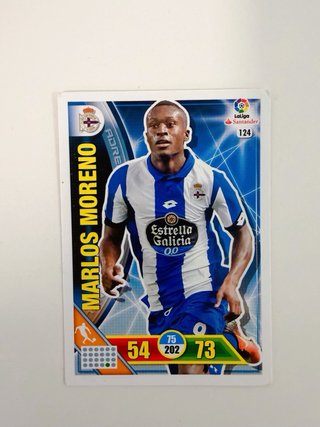 Lote cartas fútbol Depor Adrenalyn XL 2016/17