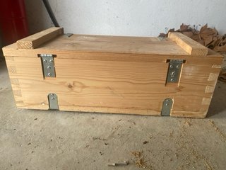 Caja Madera Fiocchi 2000 Cartuchos 9x19mm
