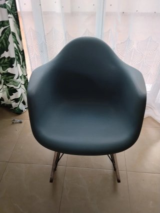 Sillón Mecedora Gris