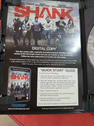 DVD Shank Edición Extrema 2 Discos