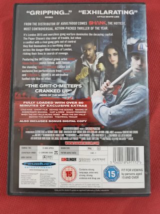 DVD Shank Edición Extrema 2 Discos