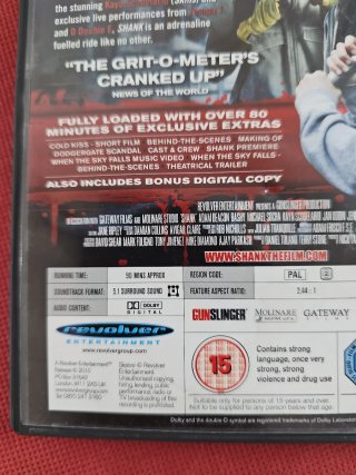 DVD Shank Edición Extrema 2 Discos