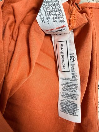 Camiseta Pedro del Hierro naranja