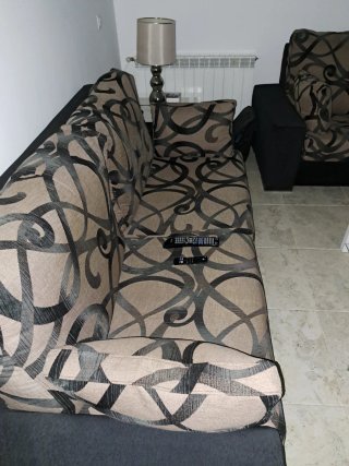 Sofá 3+2 plazas tela