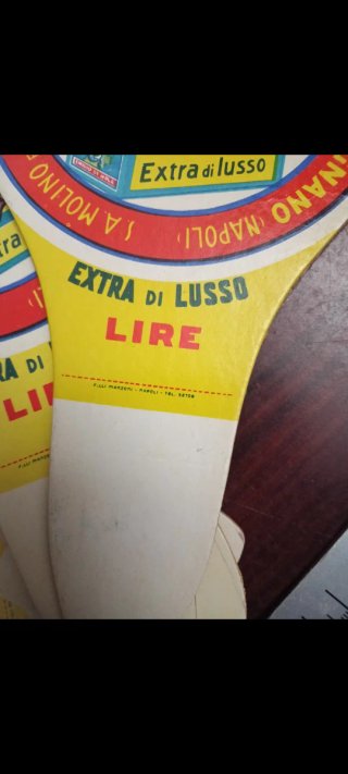 Materiale pubblicitario d'epoca Pastificio Di Nola