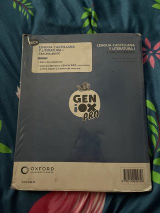 Lengua castellana y literatura I. Libro del est...