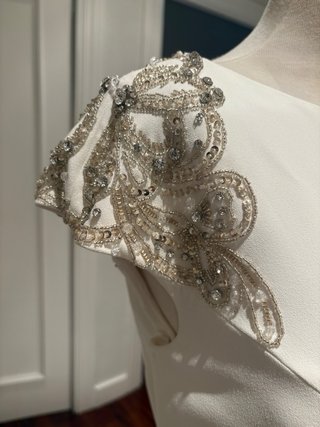 Vestido de Novia con Pedrería