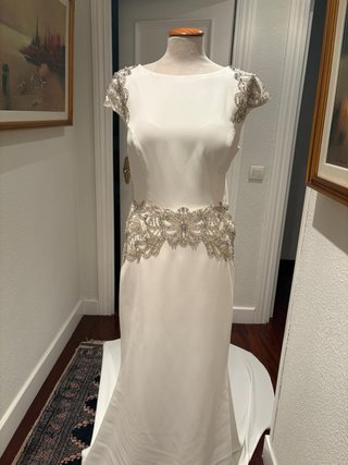 Vestido de Novia con Pedrería