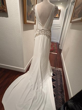Vestido de Novia con Pedrería