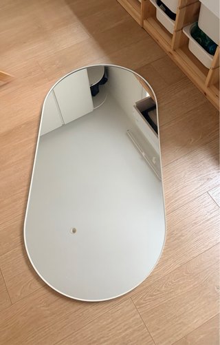 Espejo ovalado LINDBYN IKEA
