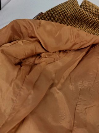 Giacca Blazer Marrone con Zip