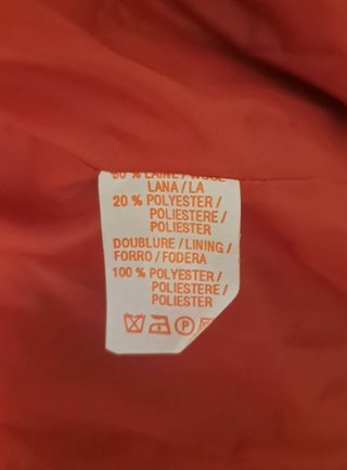 Cappotto Renè Derhy Rosso Vintage