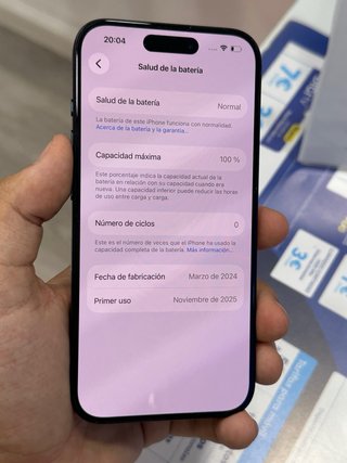 IPHONE 15 PRO 128GB 100% SALUD