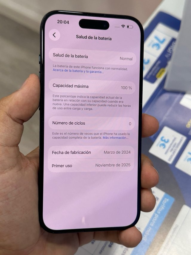 IPHONE 15 PRO 128GB 100% SALUD