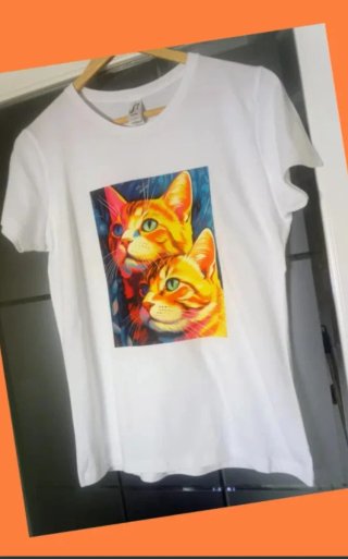 Lotto T-shirt Bianca Gatti Donna Taglia L