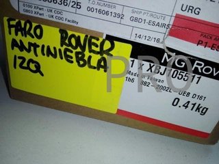 Faro rover 25 rover 45 rover 75 antiniebla nuevo