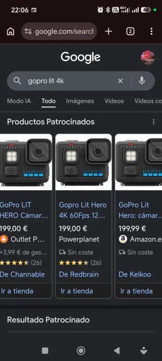 GoPro Hero Lit 4K Nuova Precintata