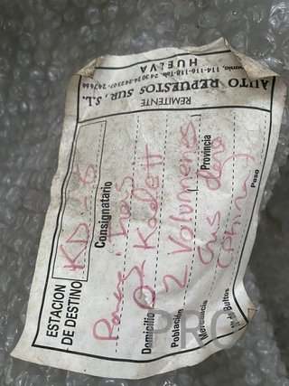 Paragolpes Opel Kadett E KD07 nuevo