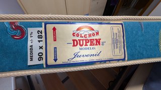Colchón y somier 90x180 sin estrenar