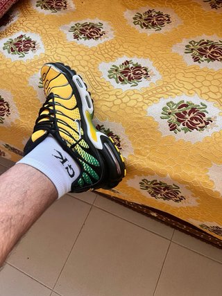 Zapatillas Nike Air Max TN Amarillas y Negras