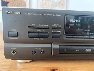 Receptor-Amplificador Technics SA-GX280 Negro
