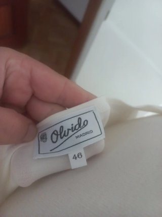 Camiseta tirantes blanca talla única
