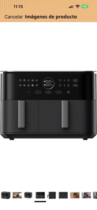 Freidora de aire doble Xiaomi 10L