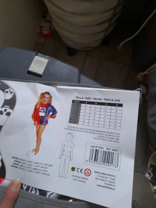 Disfraz JOKERS BABY Talla 10-12