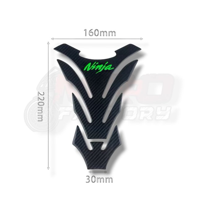 Protector Depósito Kawasaki Ninja Verde - Nuevo