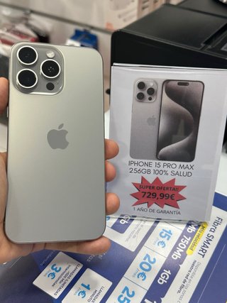 IPHONE 15 PRO MAX 256GB 100% SALUD