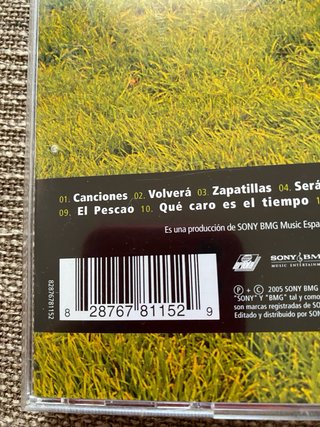 CD El Canto del Loco - Zapatillas