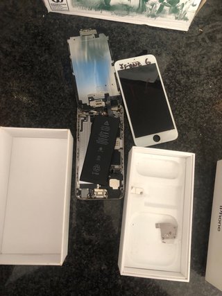 Lote 4 iPhones piezas o arreglar