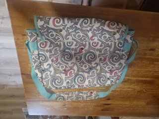 Bolso bandolera O'Neill estampado
