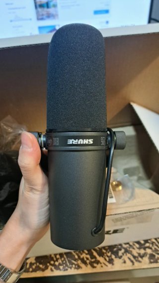 Micrófono Shure SM7B Negro