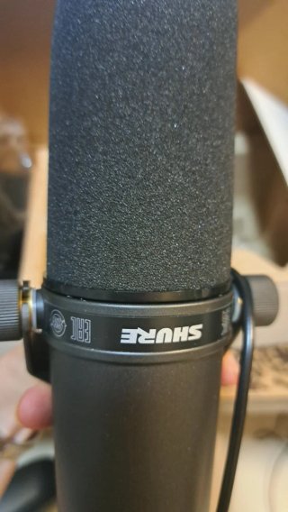 Micrófono Shure SM7B Negro